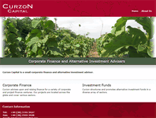 Tablet Screenshot of curzoncapital.com